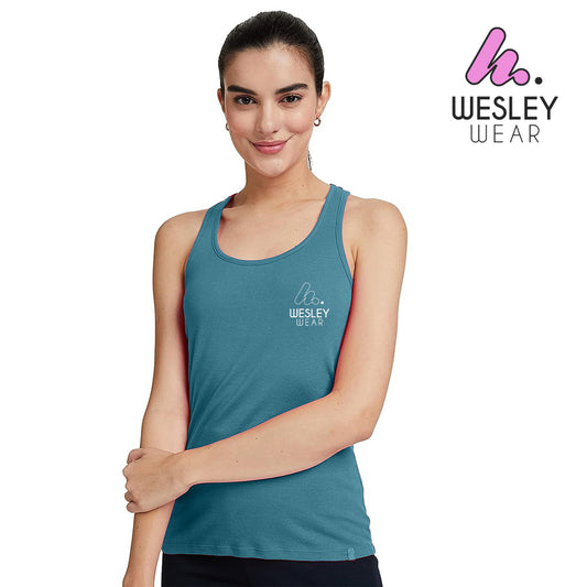 Wesley Wear - Women's Tank Top - Blue