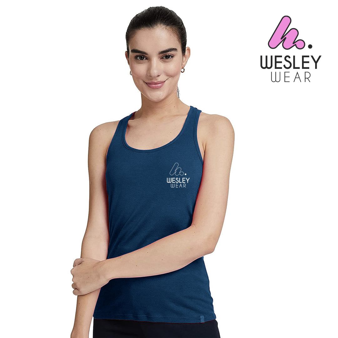 Wesley Wear - Women's Tank Top - Navy