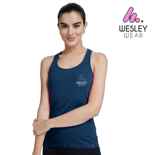 Wesley Wear - Women's Tank Top - Navy